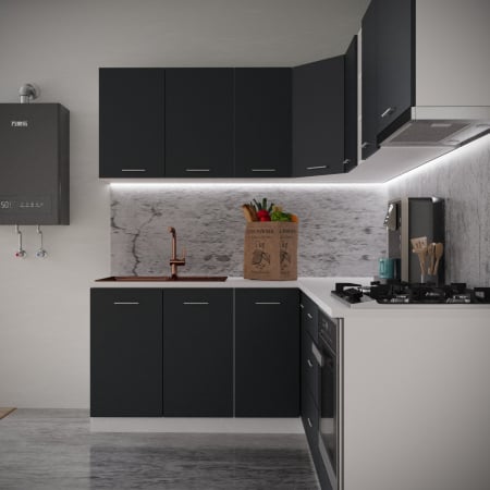 Bucatarie Sena Colt 1.8m x 2.2m Antracit [1]