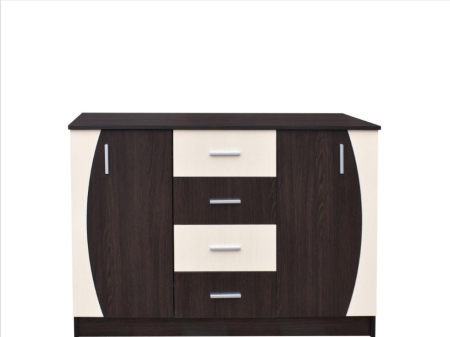 Comode Living / Sufragerie - Comoda Hol Wenge&Alb