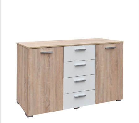 Comoda Lileya Sonoma&Alb [1]