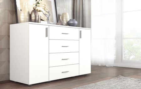 Comode Living / Sufragerie - Comoda Villy Alb