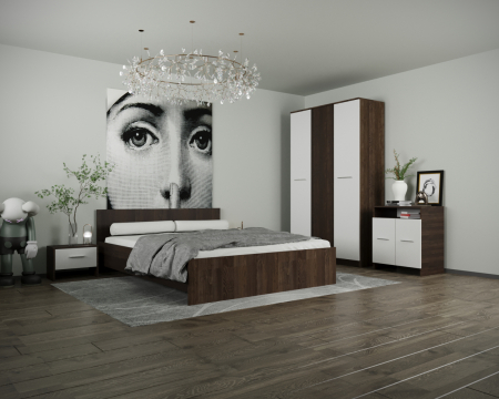 Dormitor Florin Wenge&Alb [4]