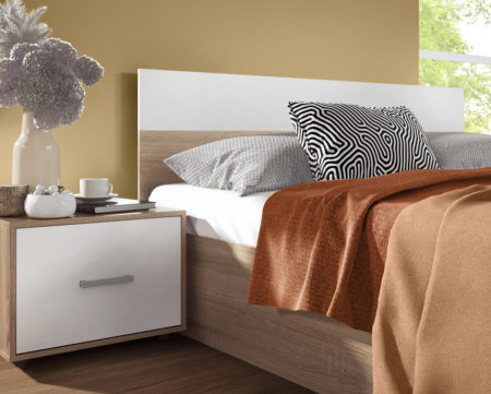 Dormitor Iris Sonoma&Alb [1]