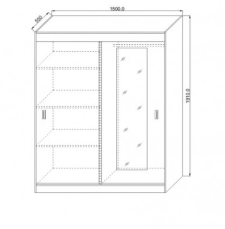 Dormitor Masha Sonoma&Alb [2]
