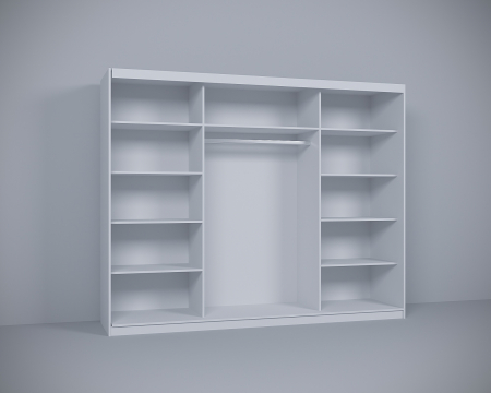 Dormitor Vista Tapitat Alb&Sonoma Dressing 3 usi 250x200 [5]