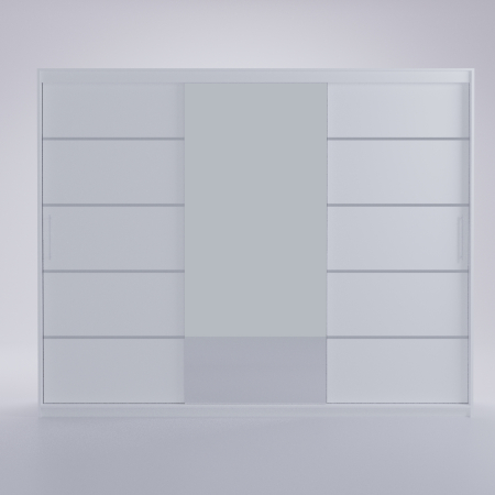 Dressing Nordis cu Oglinda Alb [3]