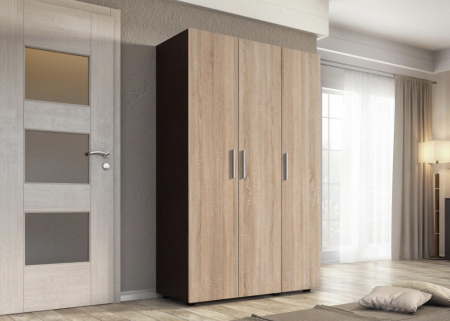 Dressing / Dulap - Dulap 3 Usi K 300 Wenge&Sonoma