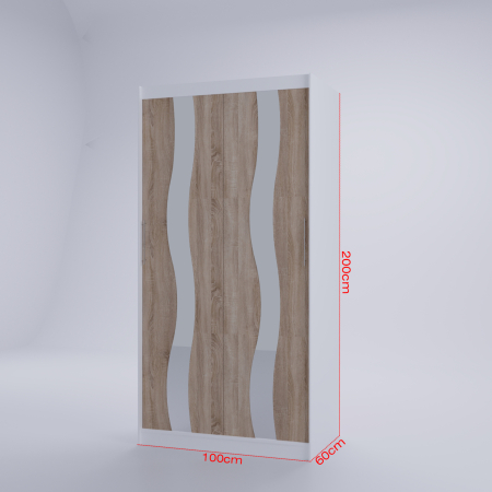 Dulap Globus 2 Usi cu Oglinda A&S [4]