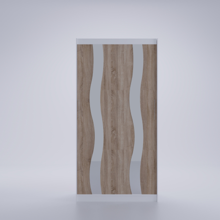 Dulap Globus 2 Usi cu Oglinda A&S [3]