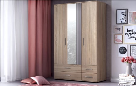 Dressing / Dulap - Dulap Oscar 3 Usi Sonoma