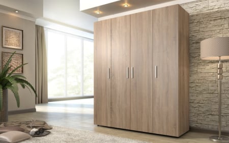 Dressing / Dulap - Dulap Rio 4 Usi Sonoma