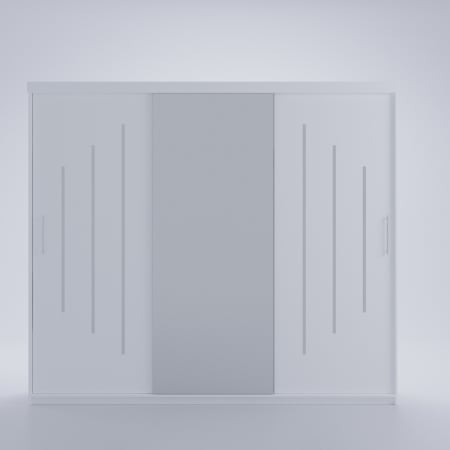 Dulap Venus Space 230*200 Cu Oglinda Alb, [3]