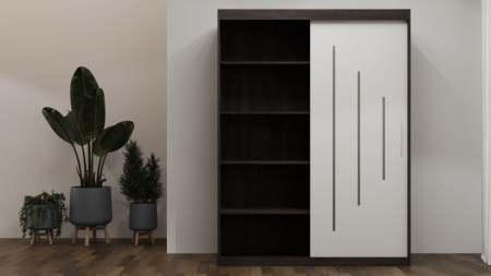 Dulap Venus Space cu Oglinda Wenge&Alb 150X200, [2]