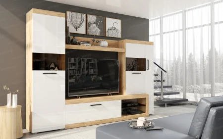 Seturi Mobila Living / Sufragerie - Living Boston Sonoma&Alb