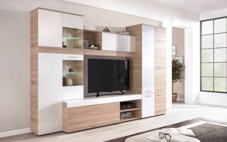 Seturi Living / Sufragerie - Living Orion Sonoma&Alb