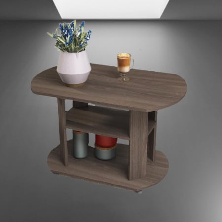 Masute Cafea - Masa cafea, Ideal Mobila, culoare wenge, 84x58x54 cm