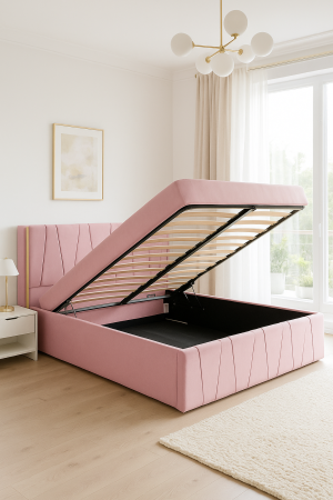 Pat Eva Tapitat cu Somiera rabatabila [1]