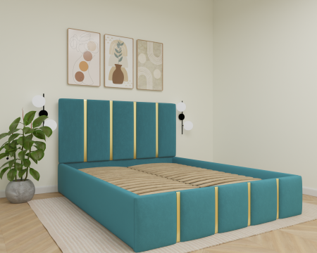 Pat Milano Tapitat cu Somiera Rabatabila [3]