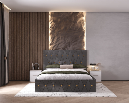 Paturi Tapitate - Pat Tapitat Venus 160x200