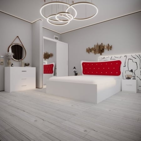 Seturi Dormitor - SET DORMITOR VISTA CU SALTEA INCLUSA ✅ NEW