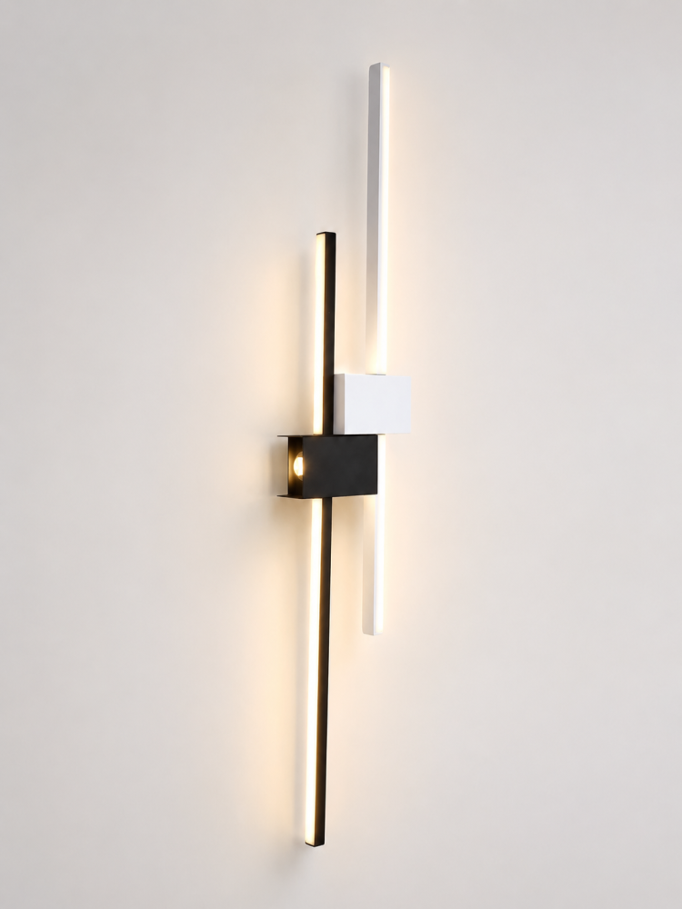 Aplică LED de perete pentru interior, AVI®, 80 cm, 24W, 3 tipuri de lumină, suport metalic, AVI-5625 [4]