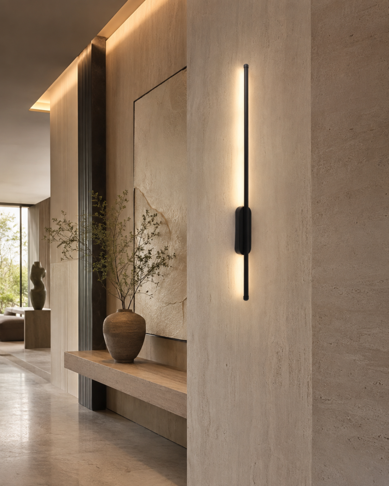 Aplică LED de perete pentru interior, AVI®, 80 cm, 8-27W, design modern, AVI-5647 [3]