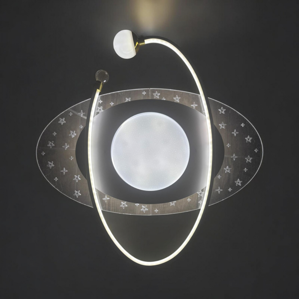 Aplica - plafoniera LED 52 x 52 cm, lumina rece, calda si neutra, AVI-4687 [2]