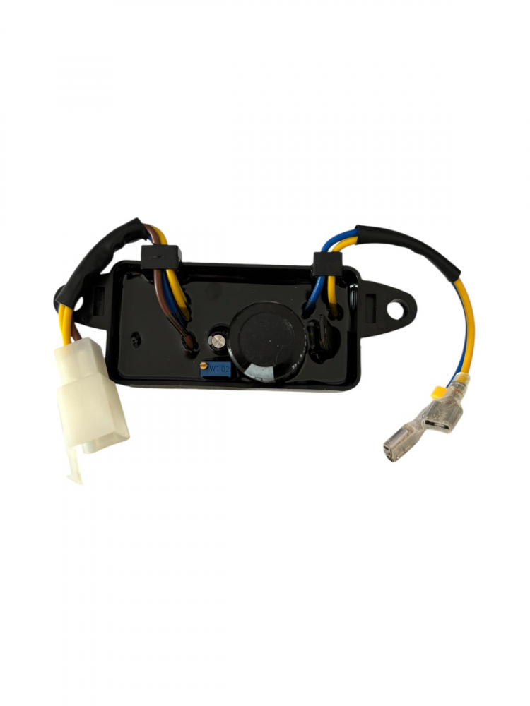 AVR regulator automat tensiune generator 170F, carcasă plastic 77x38 mm, 6 fire, 250V 220μF, AVI-4958 [3]