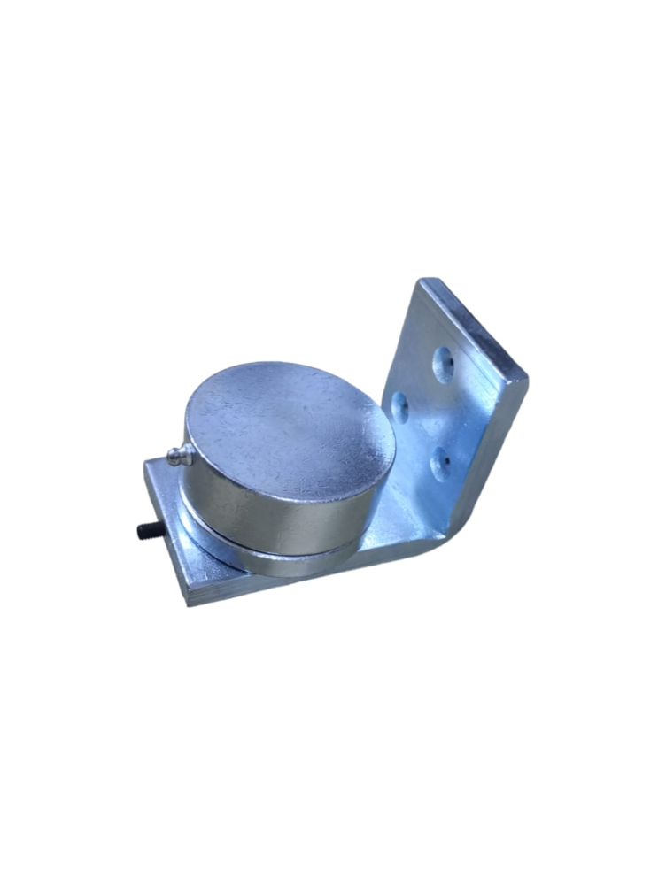 Balamă inferioară cu rulment pentru poartă, AVI®, Ø70 mm, reglabilă, suport tip L, pentru porți metalice, AVI-3711 [2]
