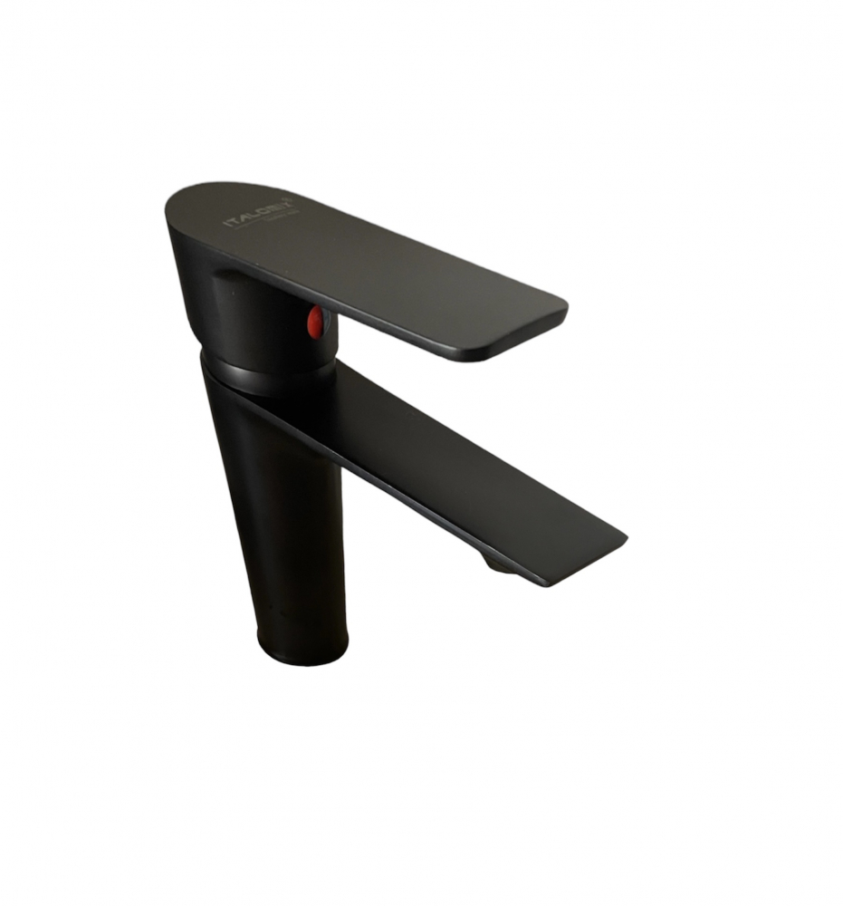 Baterie chiuveta baie negru mat, H 19cm, TS-3676 [2]