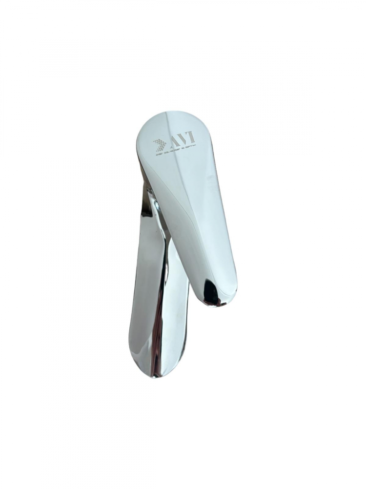 Baterie chiuveta baie premium, H pipa 13.5cm, H total 18cm, L pipa 14cm, crom, AVI-4456 [2]