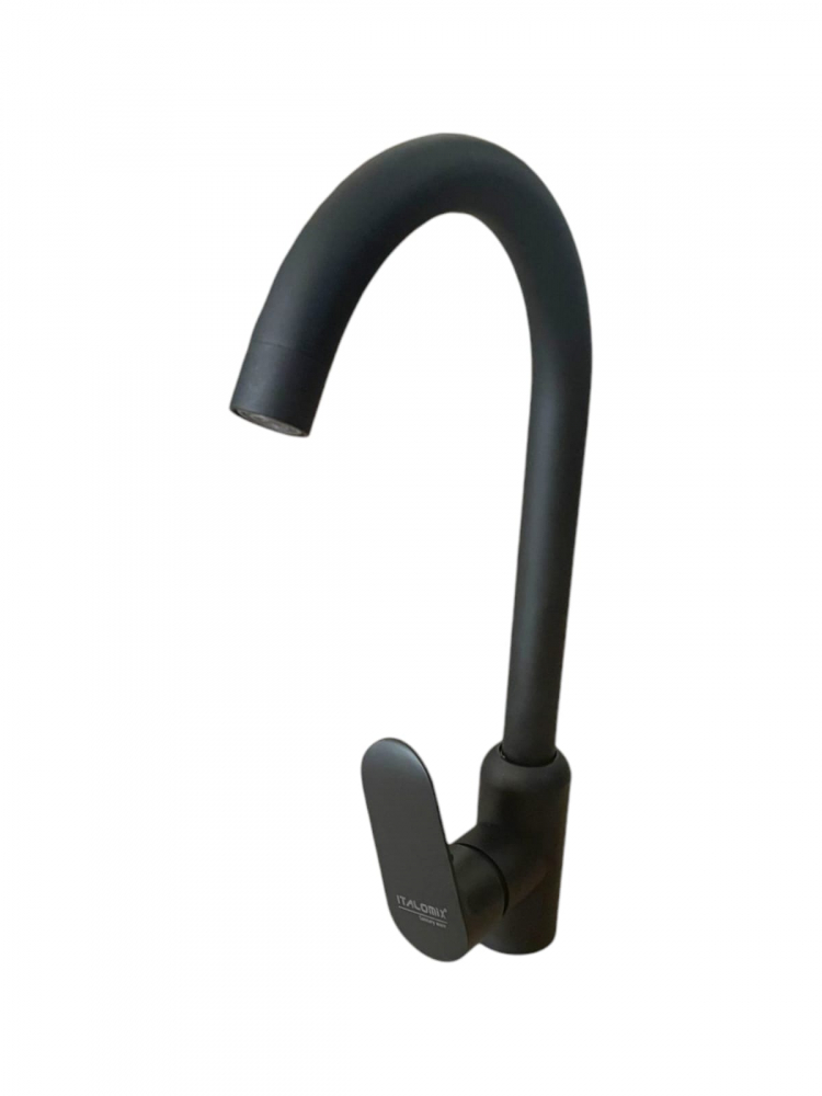 Baterie de bucatarie inalta, inaltime 35cm, negru mat, AVI-3317 [1]