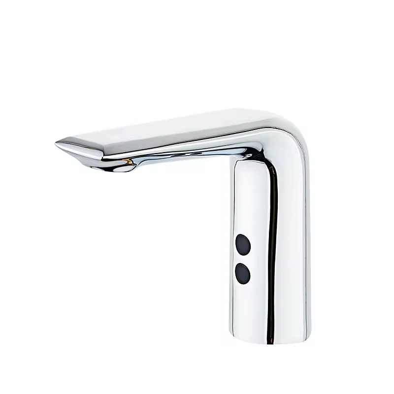 Baterie sanitara premium, cu senzori, H13.5 cm, cromata, AVI-4096 [6]