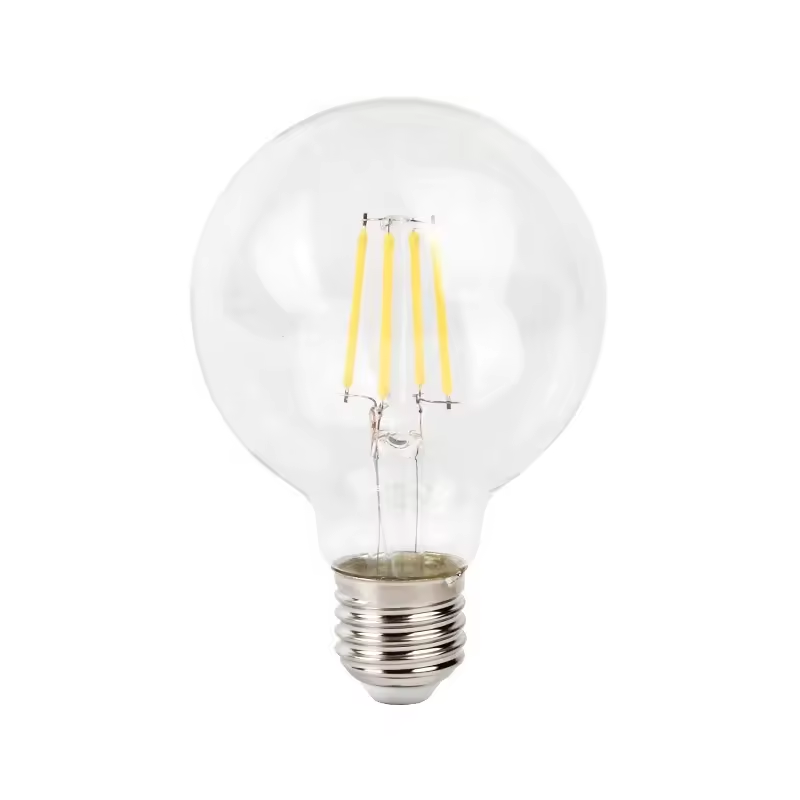 Bec decorativ LED, glob mare, Ø12 cm, vintage, 6w, E27, lumina calda, AVI-4432 [1]