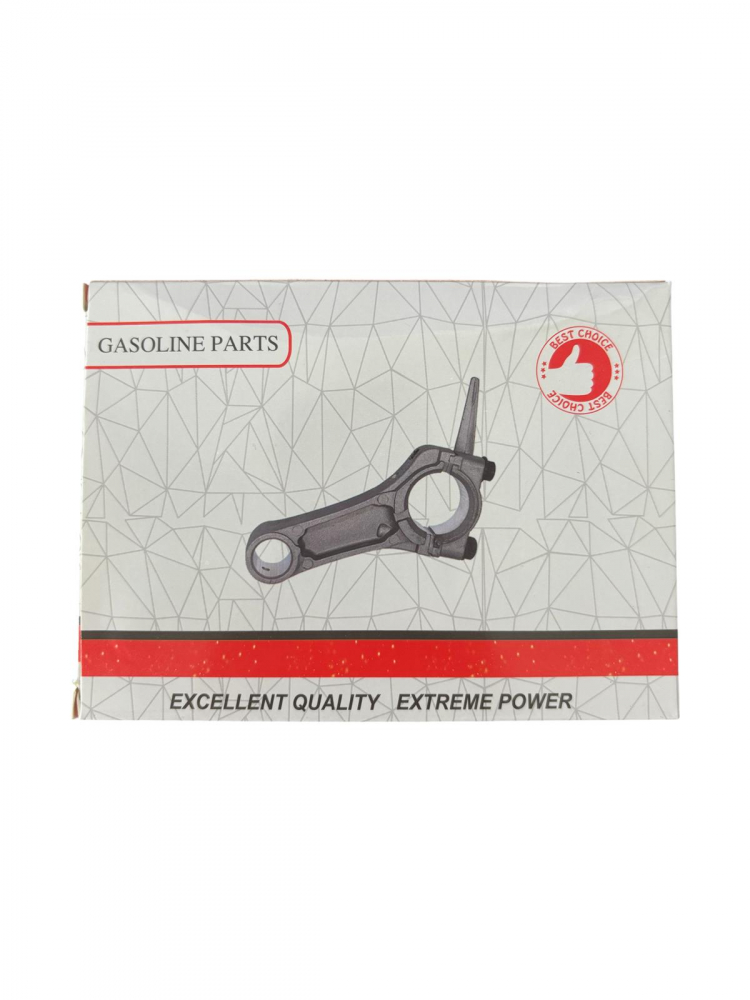 Bielă motor 170F / GX220, 85 mm, Ø18 x Ø30 mm, cu extensie ungere, pentru motocultor, generator si alte echipamente 4T, AVI-4964 [2]