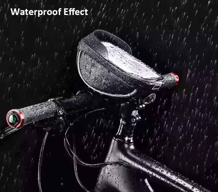 Borseta pentru biciclete cu husa telefon 17.5 x 8.5 cm, touchscreen sensitive, impermeabila, AVI-4330 [3]