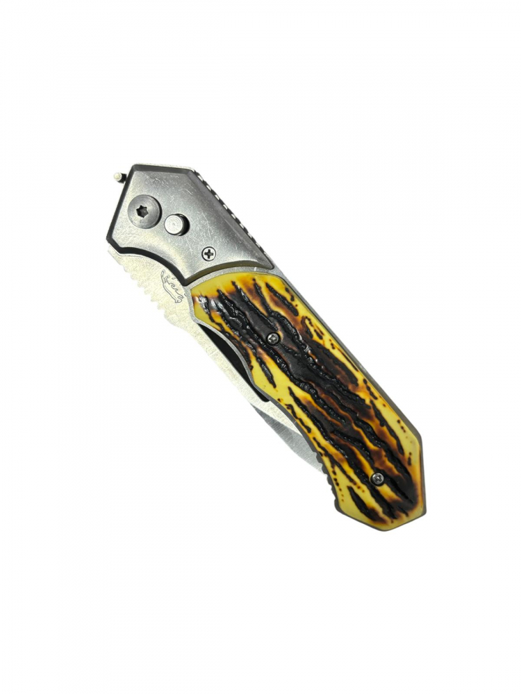 Briceag pliabil, lamă 10 cm, lungime totală 23,5 cm, grosime lamă 2,5 mm, 155 g, cu husă, AVI-5046 [2]
