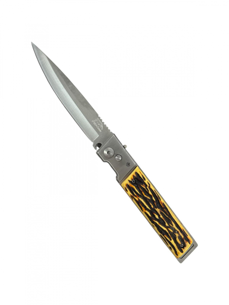Briceag pliabil, lamă 11,5 cm, lungime totală 25,5 cm, grosime lamă 2 mm, 150 g, cu husă, AVI-5072 [1]
