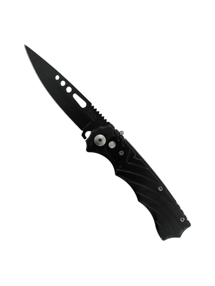 Briceag pliabil, lamă 8,5 cm, lungime totală 20,5 cm, grosime lamă 2 mm, 125 g, cu husă, AVI-5065 [1]