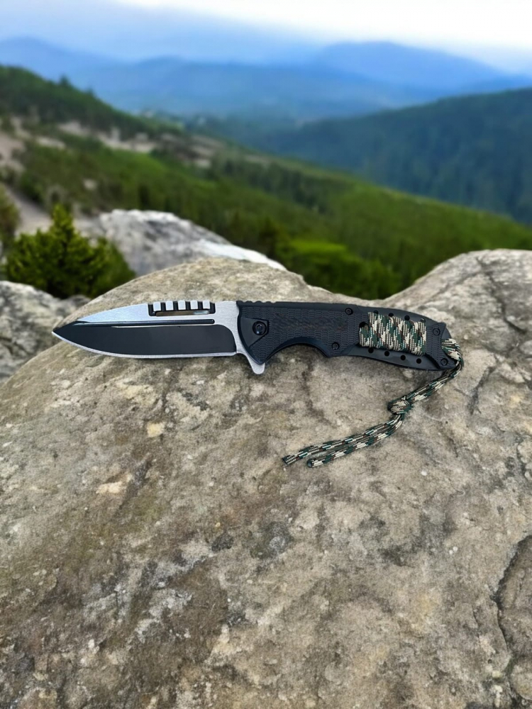 Briceag tactic premium, de supravietuire, pliabil, lama 9 cm, AVI-4188 [2]