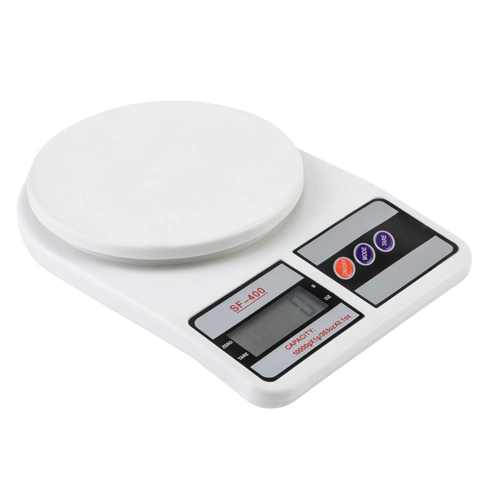 Cantar de bucatarie, LCD, 10KG, Alb [2]