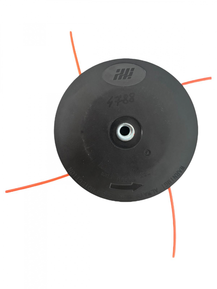 Cap tambur / mosor motocoasa, buton ranforsat metalic, Ø12cm, filet M10*1.25mm, 350gr, AVI-4788 [3]