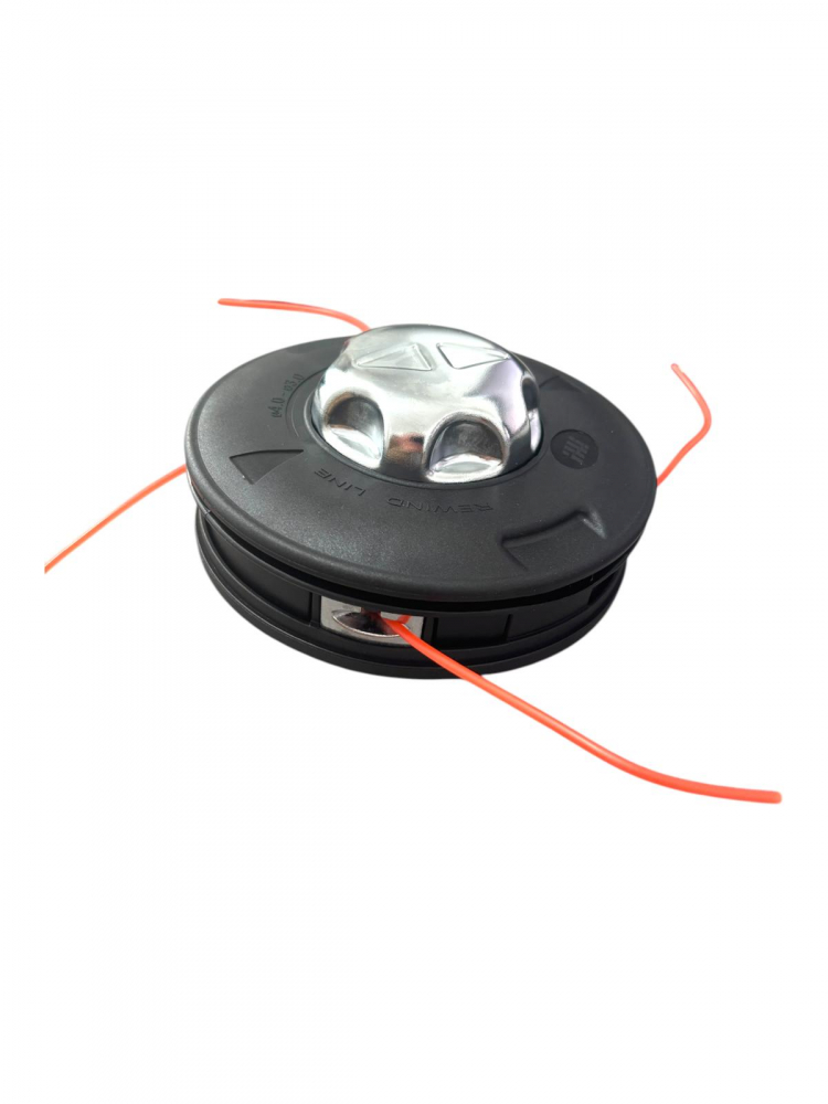 Cap tambur / mosor motocoasa premium, sistem anti-incalcire fir, Ø15cm, buton aluminiu, filet M10 * 1.25mm, 550gr, AVI-4791 [1]