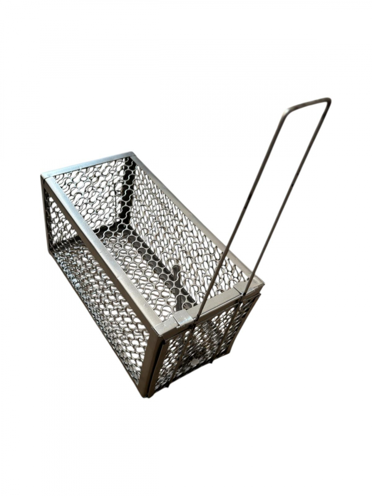 Capcana metalica mica tip cusca pentru sobolani, soareci si alte rozatoare, animal friendly 23.5 x 11.5 x 11.5 cm, AVI-4751 [4]