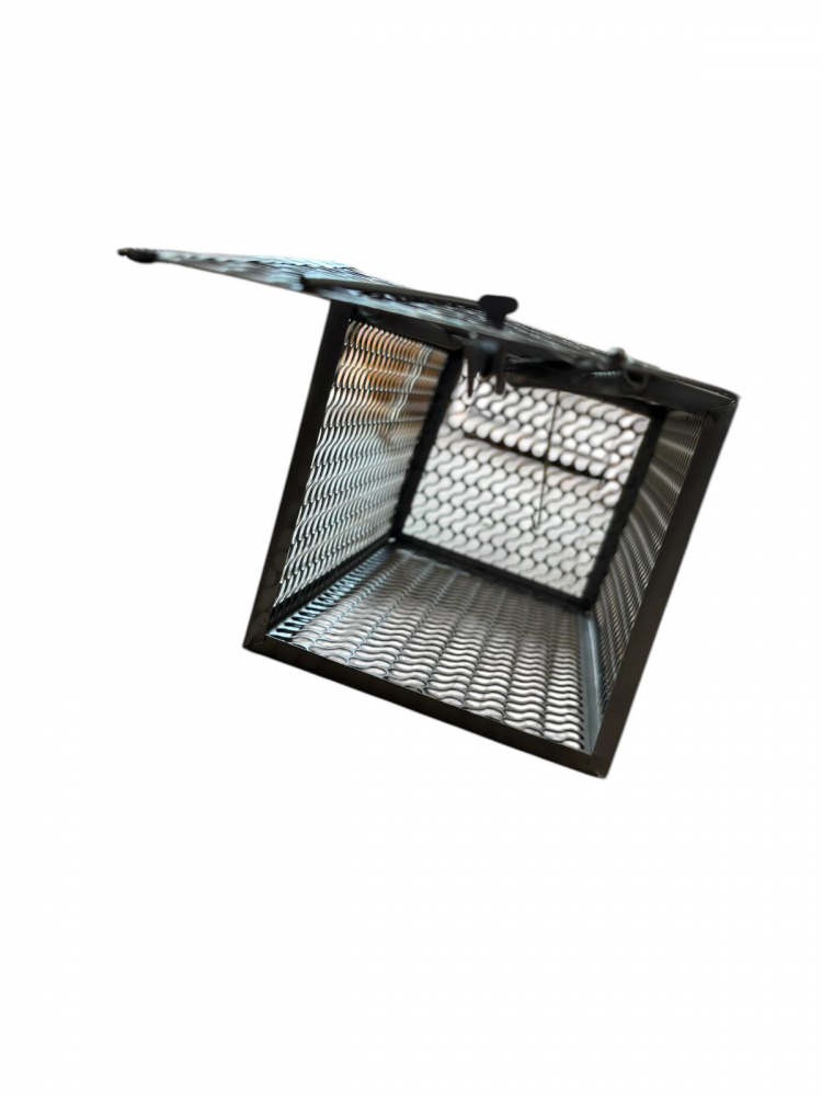 Capcana metalica mjlocie tip cusca pentru sobolani, soareci si alte rozatoare, animal friendly 27.5 x 14.5 x 14.5 cm, AVI-4752 [2]