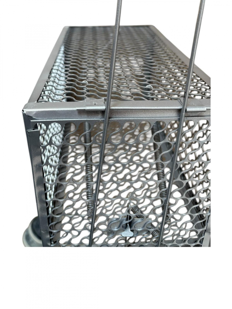 Capcana metalica mjlocie tip cusca pentru sobolani, soareci si alte rozatoare, animal friendly 27.5 x 14.5 x 14.5 cm, AVI-4752 [3]