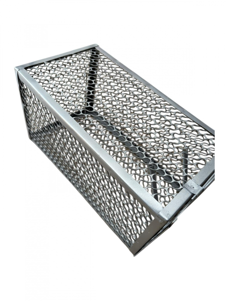 Capcana metalica mjlocie tip cusca pentru sobolani, soareci si alte rozatoare, animal friendly 27.5 x 14.5 x 14.5 cm, AVI-4752 [4]