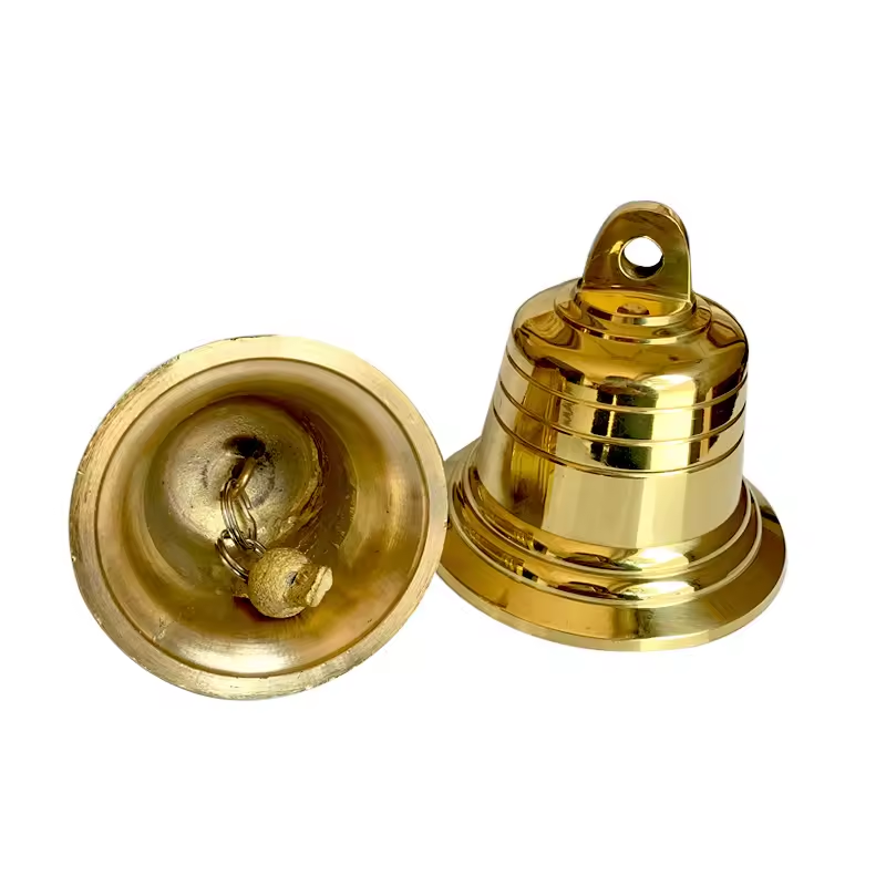 Clopot premium 1.5" - Ø 4 cm, 40 grame, decoratiune de gradina, de craciun sau accesoriu pentru pasunat animale, AVI-4509 [2]