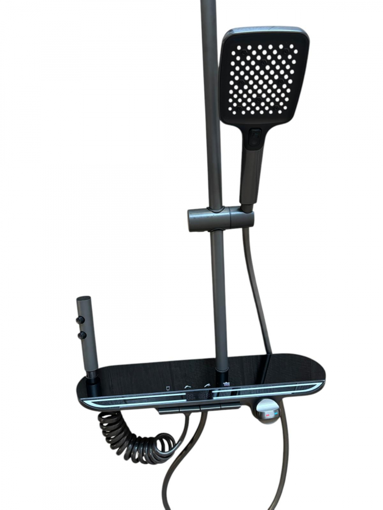 Coloana de dus completa, panou de comanda mare - 46cm, autonoma, joc de lumini, afisare temperatura apa, nu necesita conectarea la o sursa de energie, AVI-4832 [4]
