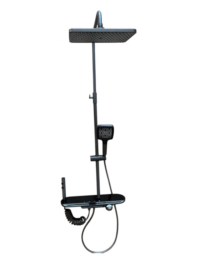 Coloana de dus completa, panou de comanda mare - 46cm, autonoma, joc de lumini, afisare temperatura apa, nu necesita conectarea la o sursa de energie, AVI-4832 [5]