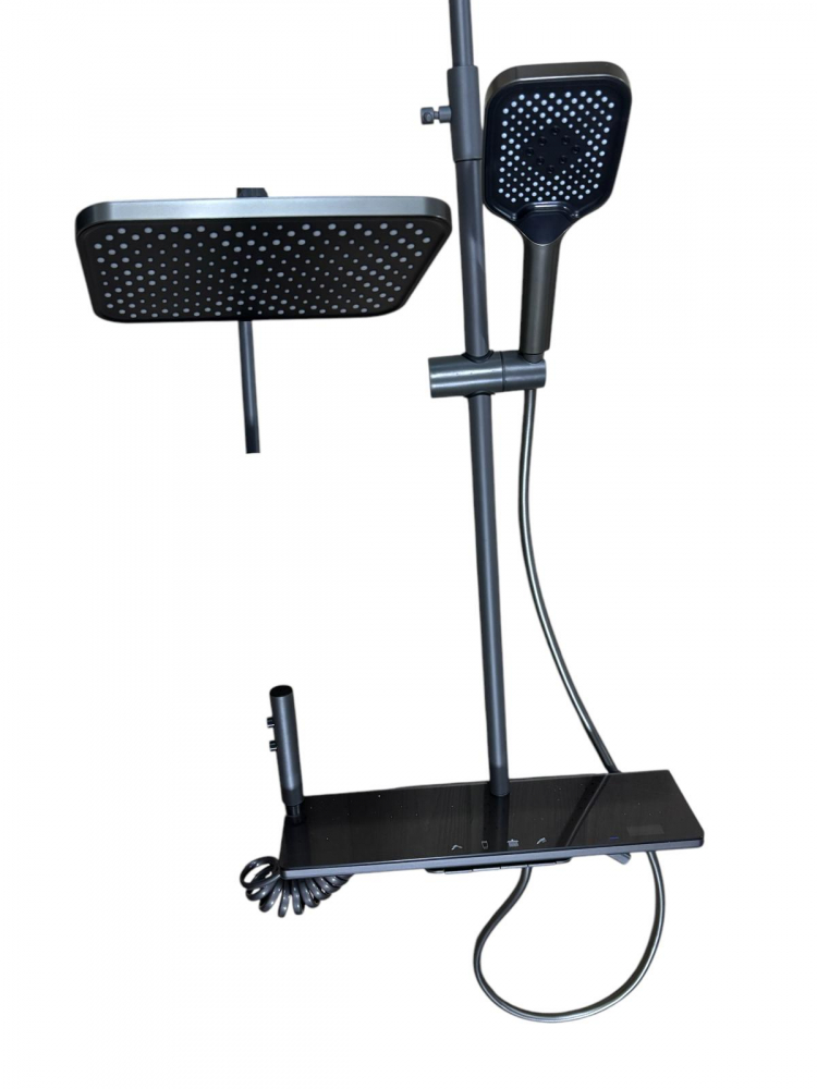 Coloana de dus completa, panou de comanda mare - 46cm, autonoma, joc de lumini Night Stars, afisare temperatura apa, nu necesita conectarea la o sursa de energie, AVI-4831 [5]